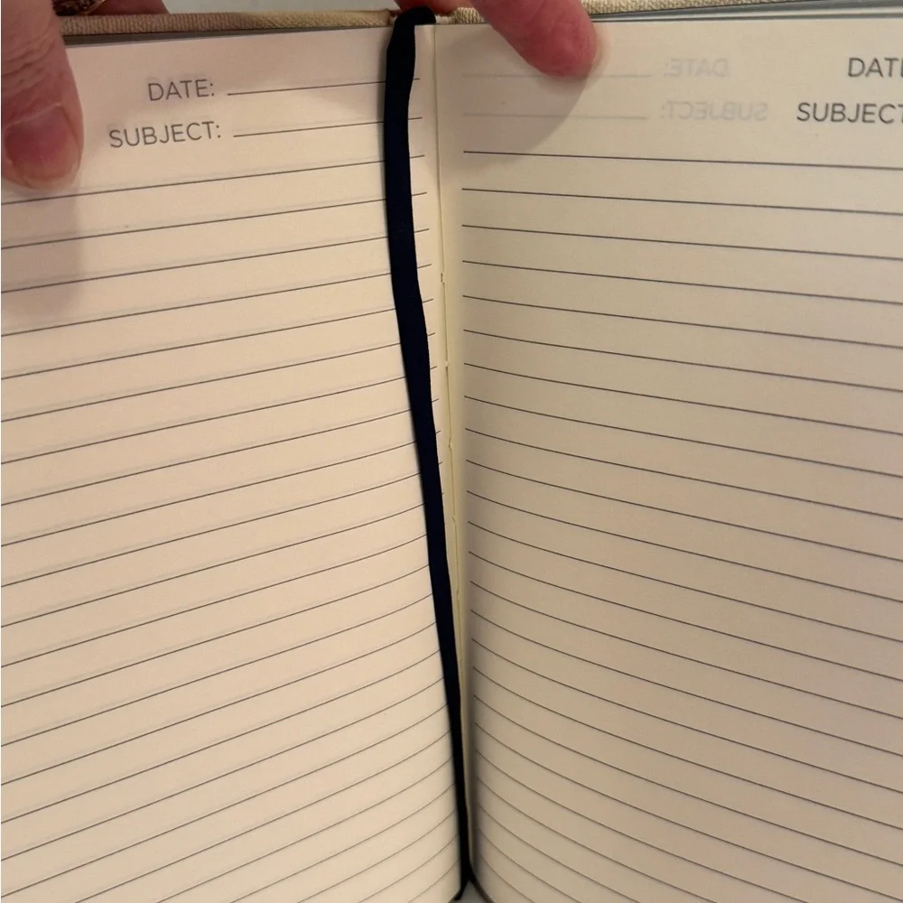 Faith Journal with Papyrus Floral Pen NWOT